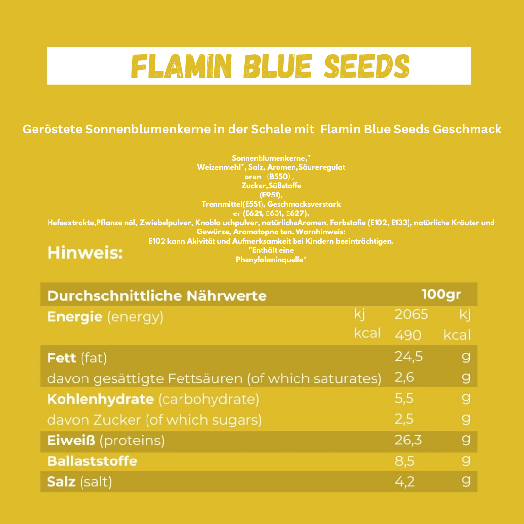 FLAMIN BLUE SEEDOS